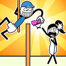 Thief Puzzle Stick Hero Rescue